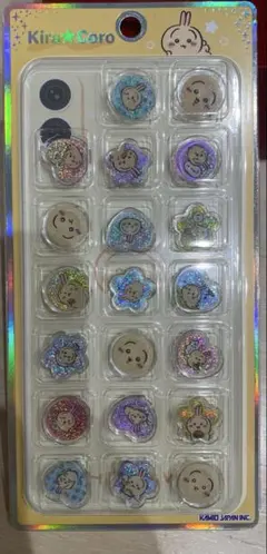 ちいかわ うさぎ キラコロ おはじきシール ステッカー キャラクターシール