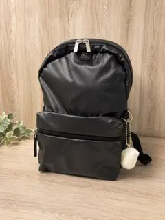 ⭐️美品⭐️カナナプロジェクト ルフレ リュック 黒 軽量 チャーム付のサムネイル