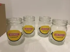 SMIRNOFF LEMONADE ガラス瓶 4個セットのサムネイル