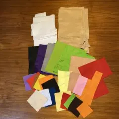 フェルト生地セット 多色 さまざまなサイズ