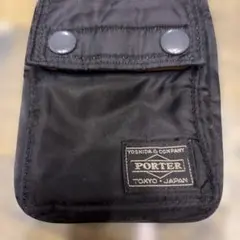 希少・廃盤】HEAD PORTER ヘッドポーター タンカー 二つカードケース黒