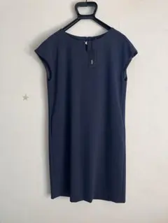 INÉD ネイビー フォーマルワンピースS〜M