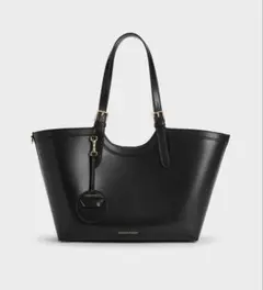 トートバッグ ブラック CHARLES & KEITH