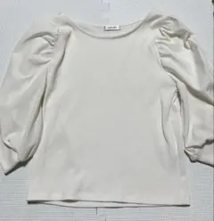 INGNI ホワイト パフスリーブ トップス