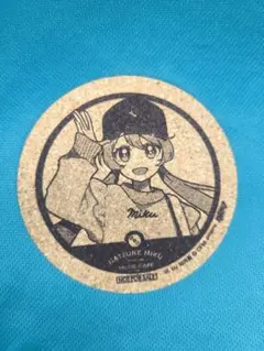 初音ミク　MUSIC CAFE コースター