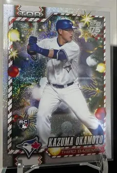 Topps Holiday 2026 岡本和真 glitter RC