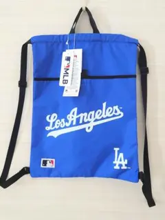 【新品タグ付 】MLB ドジャース ナップサック 通学 部活 ジム 撥水 LAのサムネイル