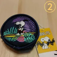 SALE中♡韓国スヌーピーサーフ　丸型ポーチ