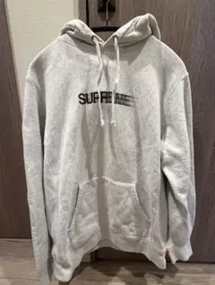 Supreme 2020年モデル グレー パーカー モーションロゴ - メルカリ