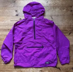 【希少・美品】80s～90s L.L.Bean アノラックパーカー赤紫ピンク