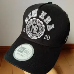 NEW ERA ブラック ニューエラキャップ メッシュ帽子1920