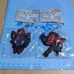 [800] ゾロア&ゾロアーク ラバストセット★ミニブック確認