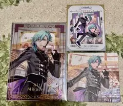 うたプリ　ライエモ　ブロメイト　ステッカー　コースター　クリアカード　藍