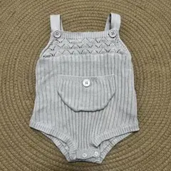 mämäraku ニットロンパース 70サイズ