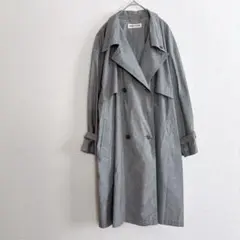 モードバリエ　トレンチコート　薄手　グレー　上着　アウター　9号　ジャケット