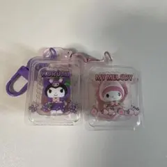 Kuromi & My Melody アクリルキーホルダー