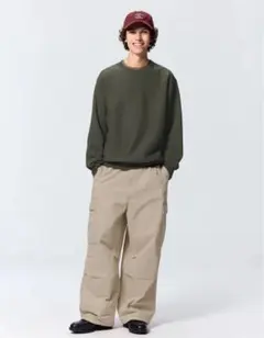 【新品・未使用】デニムスーパーワイドカーゴパンツ gu