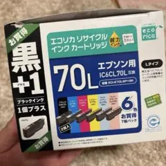 エコインク エプソン IC6CL70L インクカートリッジのサムネイル