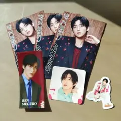 SnowMan 目黒蓮 SERIOUS、音故知新の特典 じゃんけんカード