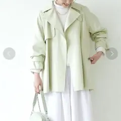 Oggi コラボ グリーンレーベル トレンチコート