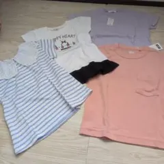 新品こども服　Tシャツ 4点セット