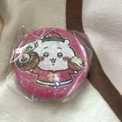 【新品大人気】　ちいかわ飯店　ホログラム缶バッジ　ちいかわ　レア　キラキラ