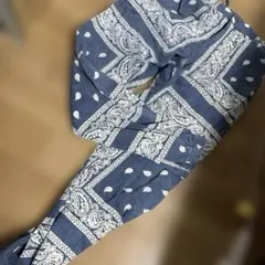 chilaxxx バンダナ柄　リラックス　フィットパンツ　ペイズリー