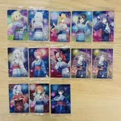 ホロライブ ウエハース 第3弾 12種 13枚セット まとめ売り まとめて 浴衣