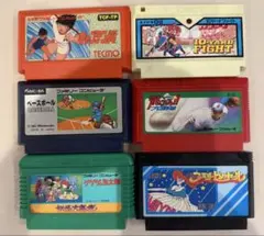 【送料込】ファミコン ソフト 6本セット まとめ売り