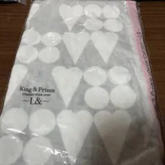 King&Prince キンプリ　ランド　L& ライブグッズ　タオル　グレー