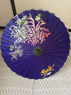 和傘 舞踊傘 日本舞踊 小道具 紅葉 桜 長傘 直径62cm - メルカリ