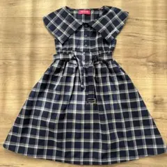 ラブラビ ワンピース ネイビー130