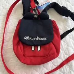 【新品タグ付き】ミッキー　リュック　迷子紐付き