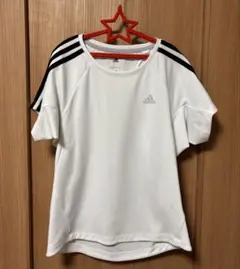 adidas Climalite ホワイト Tシャツ S