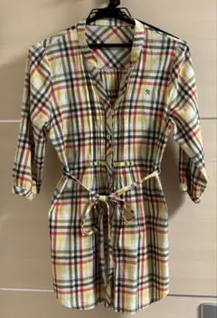 Arnold Palmer チェック柄 シャツワンピース