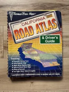 【ヴィンテージ】California Road Atlas 古地図 ロサンゼルス ヴィンテージ】California Road Atlas 古地図 ロサンゼルス - メルカリ
