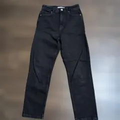 ZARA ブラックデニム EUR36