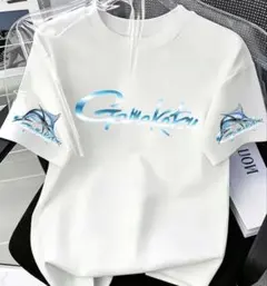 クイックドライtシャツ　フィッシングtシャツ　XLホワイト がまかつのサムネイル