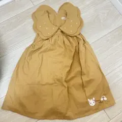 ほぼ新品☆coeura coeur クーラクールワンピース 100 ブラウン