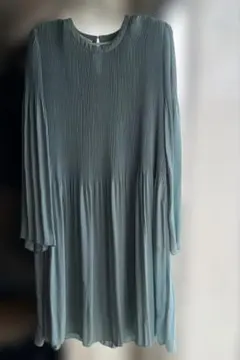 値下げCATHRINE HAMMEL カトリーネハメルプリーツブラウスワンピース