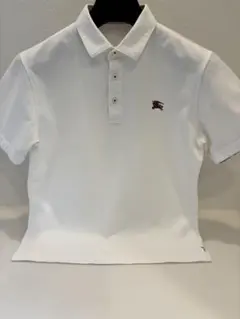 BURBERRY BLACK LABEL ポロシャツ ホワイト