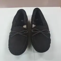 GAP ブラック モカシン　ローファー黒