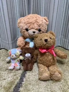 クマのぬいぐるみセット