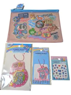 ANGELBLUE エンジェルブルー ネイルシール ポーチ チャーム 缶バッジ