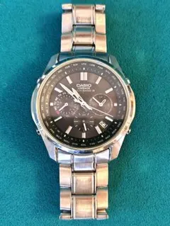 CASIO カシオ LINEAGE メンズ腕時計 ソーラー電波腕時計 世界時計