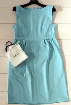 (お値下げ)FOXEY ワンピース パステルブルー