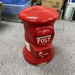 Vintage AIR MAIL BOX BANK 郵便ポスト型 貯金箱 レトロ - メルカリ