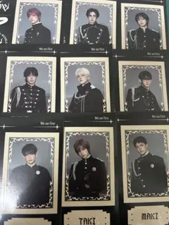 &TEAM andteam We on Fire 通常盤 ステッカー9枚セット