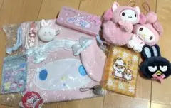 サンリオグッズ　まとめ売り　巾着　ぬいぐるみ　マイメロディ　ハローキティ