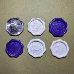 No.21 シーリングスタンプ シール 6枚